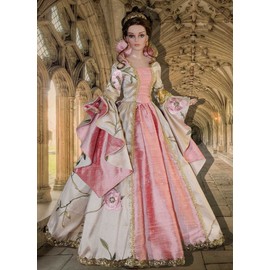 Designs by Jude Enchanted Court Doll Clothes Sewing Pattern for 16.5" RTB101 Body Dolls