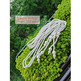 Clip de Pelo de Perlas de Imitación En Pinzas de Trenzado de Pelo Largo, Cadena para El Cabello, Accesorios de Bricolaje, Banda para El Cabello de Moda, Accesorios para El Cabello de Disfraces