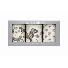 Thornback & Peel - Dog & Daisy - Caddy Tin Set of 3