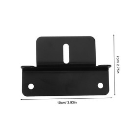 MAGICLULU 4Pcs Rv Solar Panel Mounting Bracket Durable Aluminum Alloy Z Shaped Design for Easy Installation Rv Roofs and Boats for Solar Panel Setup