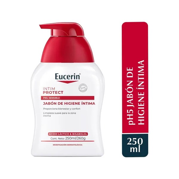 Eucerin pH5 – Jabón Íntimo para Piel Sensible con Ácido