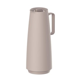 Tramontina Thermal Flask with Interior Glass Container (Beige, 1.0l)