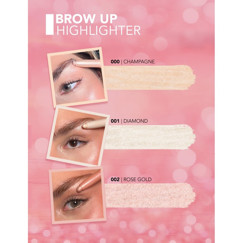 Flormar Brow Up Highlighter 001 Diamond - Long Lasting &