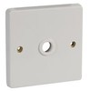 BPSCA 4075 1G Flush Cable Outlet MLD White