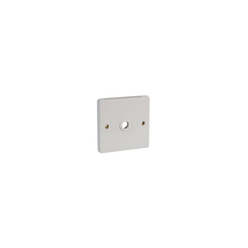 BPSCA 4075 1G Flush Cable Outlet MLD White
