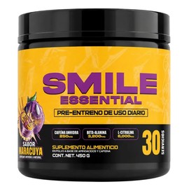 Pre Entreno en Polvo Sabor Maracuyá Suplemento Alimenticio 450 g