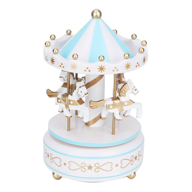 Merry GO Round Music Box Carousel Gift Christmas Wedding Birthday