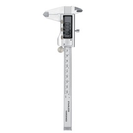 Digital LCD Caliper 6" 150mm Metal Electronic Measuring Tool for Measuring Inside Outside Depth Step