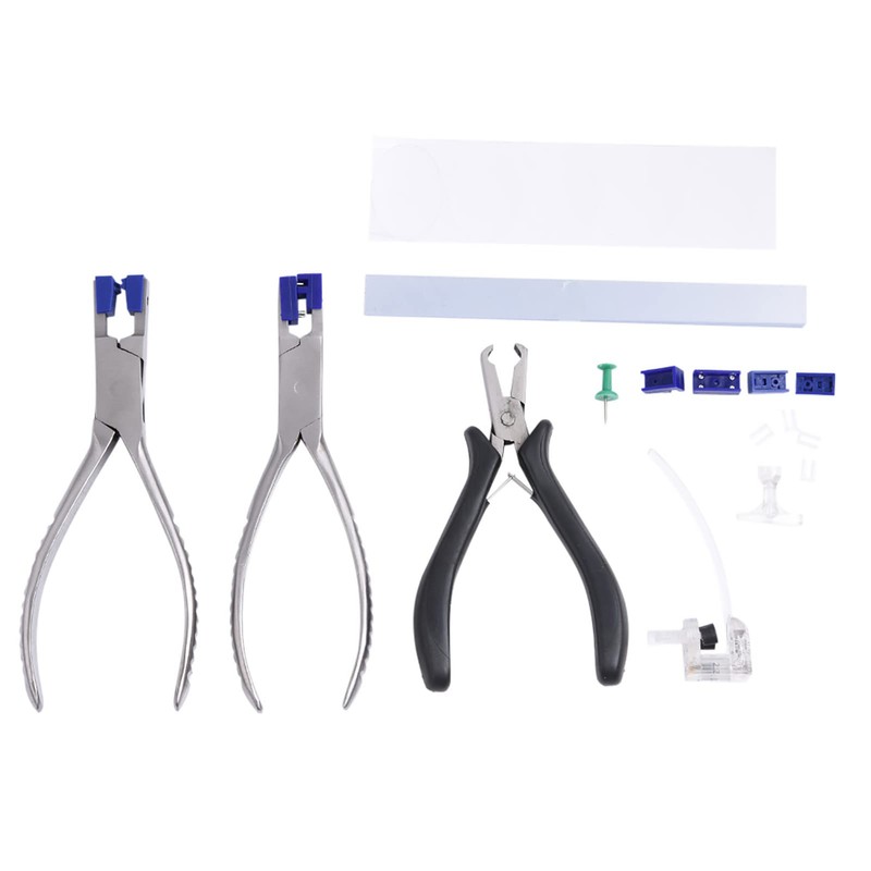 QANYEGN Professional Eyeglass Pliers, Eyeglass Repair Pliers, Optical Tool Kit