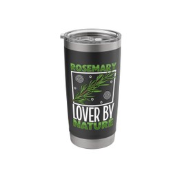Herbs - I love Rosemary Stainless Steel Insulated Tumbler