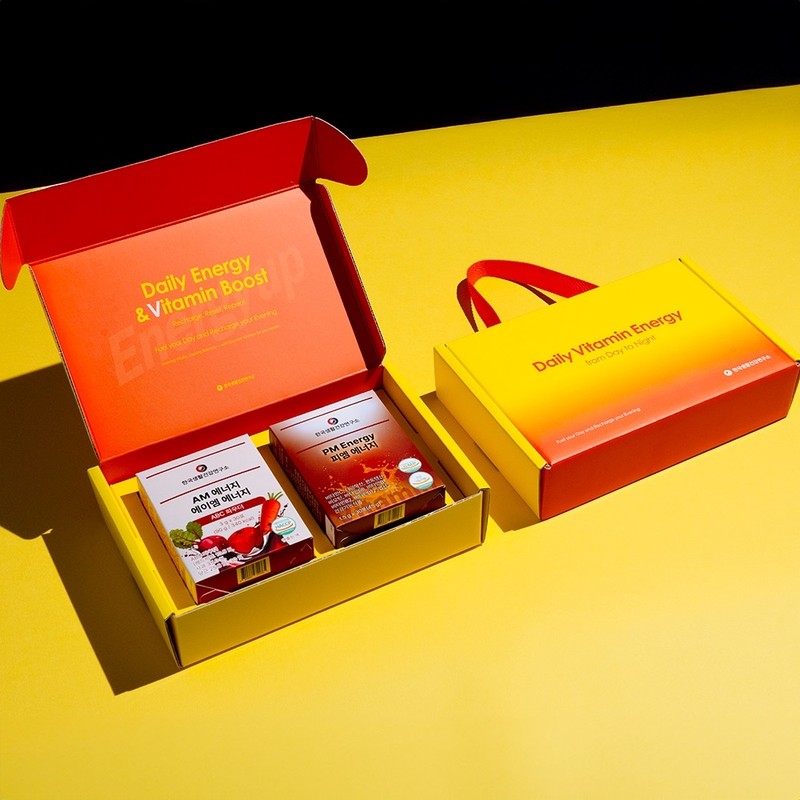 AM Energy + PM Energy Multivitamin Gift Set / AM에너지
