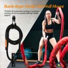 Mibcocny Battle Rope Anchor Kit Wall Mount, Set With Workout