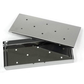 Mr Bar B Q Stainless Steel Smoker Box with Lid