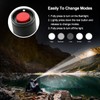LETMY LED Tactical Flashlight S2000 [4 Pack] - High Lumens,