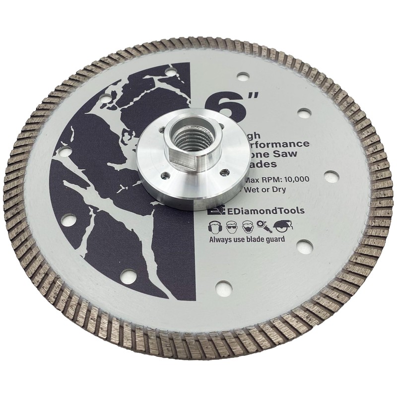 6" High Performance Diamond Saw Blades with Flush Cut for