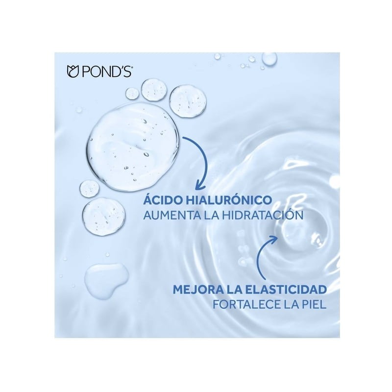 Limpiador Facial Pond's Hydra Active ácido hialurónico 200 ml