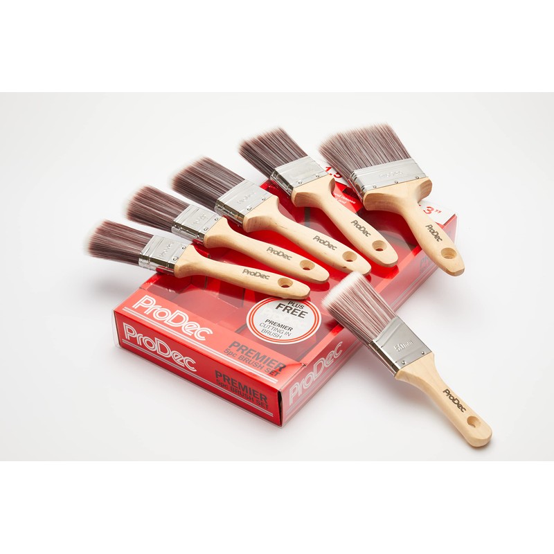 ProDec PBPT049 Synthetic Brushes - Pack of 6