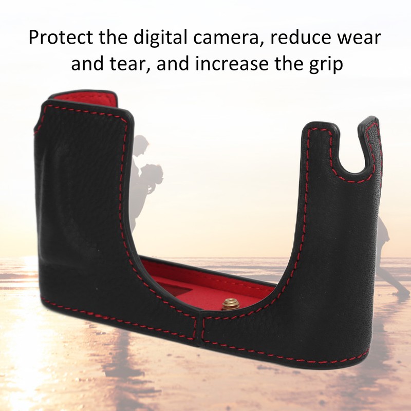 Leather Camera Half Case for Leica Q Half Body Protection