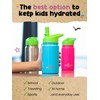 Kids Water Bottle - 350ml, Pink | Leak Proof with