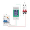 DIN Rail Meter Digital Voltmeter Ammeter Power Energy Monitor Multimeter