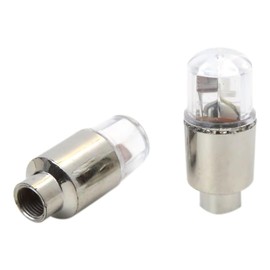 LED Valve Stem Caps Lights Kit,6x LED Bicycle Wheel Lights Car Tire Valve Stems Caps Flash Light for Trucks Motorcycle Bike,Waterproof Tyre Spoke Flash Lights Cool Reflector (Red),by XSPANDER