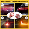 Kedite Wireless Trailer Lights Kit, Portable Magnetic LED Trailer Light,