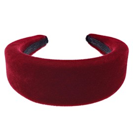 Zac's Alter Ego 50mm Very Wide Smooth Velvet Padded Retro Vintage Aliceband