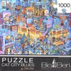 Cat City Blues By Bill Bell 1000 Piece Puzzle