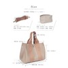 Liz Days Women's Tote Bag with Inner Bag, Tape Handle,