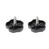 KOLEMO 2 pcs Soft Top Window Frame Knob Screw Compatible