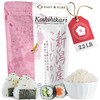 East and Else Premium Japanese Sushi Rice, Koshihikari Short Grain,