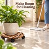 Rolling Plant Stand for Indoor and Outdoor Potted Plants –