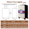 AzulHome Clear Luggage Cover Protectors For Suitcase Transparent PVC Suitcase