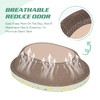 ROMOHOM Oval Cardboard Cat Scratcher Bed Lounge Couch for Indoor