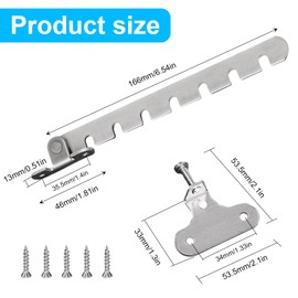 Jortmrd Stainless Steel Window Lock for Tilting Window Tilt Regulator Window Latch Surge Protection Window Stopper Tilt Scissors Tilt Window Protection for Adjusting the Window Opening