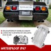 GTINTHEBOX 2PCS Clear Lens Tailgate Reverse Backup Lights Lamps Housing