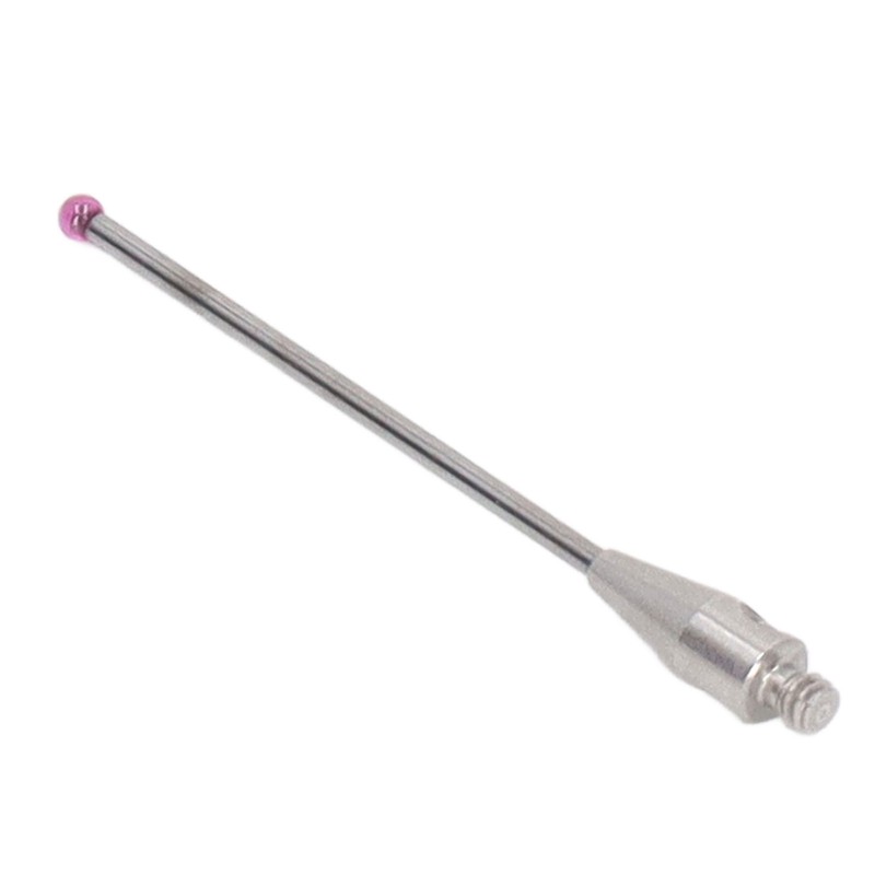 CMM Touch Probe Stylus Red Wear Resistant Ball Tungsten Carbide