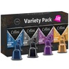 Cellini Caffè Mixed Variety Aluminum Nespresso Pods, 4 Distintive Italian