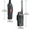 Baofeng 2/4/6/8/10PCS BAOFENG BF-888S WALKIE TALKIE 5W 400-470MHZ TWO WAY