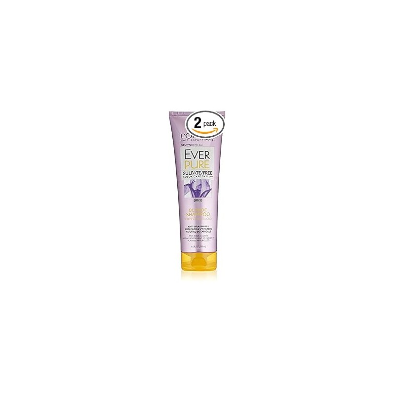 L 'Oréal Paris Champú para rubios Everpure sin Sulfato, 8,5