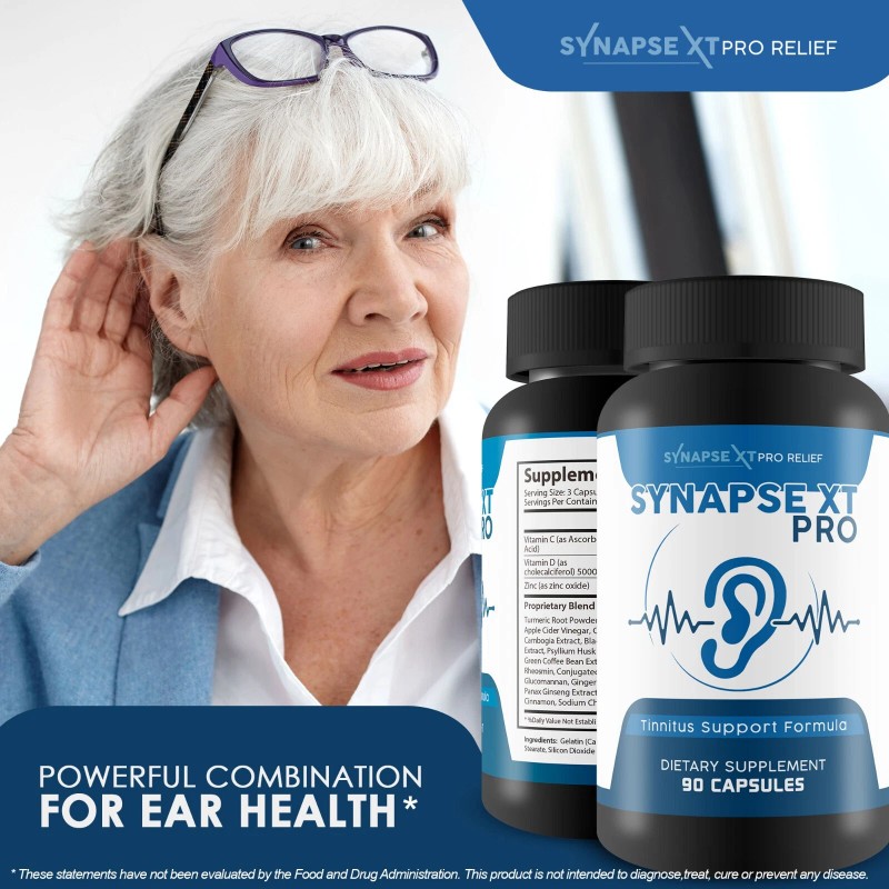 Synapse XT Pro - Tinnitus Support Formula - Tinnitus Herbal