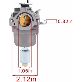 796078 carburetor carb for Craftsman T100 CMXGRAM201302 11.5HP 344CC engine 590400 796078 591731 796109 594593 with air filter