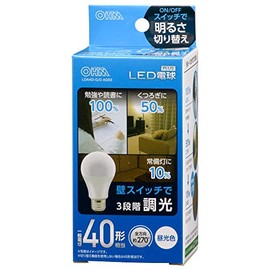 Ohm Electric LDA4D-G/D AG93 LED Bulb (40 Shape Equivalent/520lm/Daylight/E26/Omnidirectional 270°/Enclosed Fixtures Compatible/Dimmable Function)