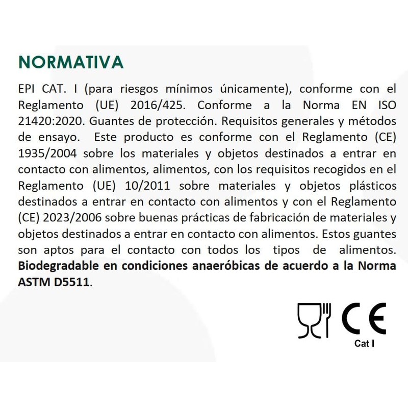 Bayeco Vitaguante Disposable Nitrile Gloves, Biodegradable, Medium, Pack of 10,