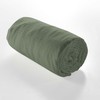 douceur d'intérieur, Fitted Sheet (140 x 190 cm) Angelia Khaki,