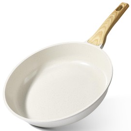GiPP Ceramic Nonstick Frying Pan - 12 Inch Healthy Non-Toxic Non Stick Skillet Omelette Pans, Induction Compatible Chef Pan, PFAS & PFOA-Free, Dishwasher Safe, Stay Cool Handles