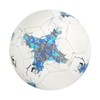 Inflatable Soccer Ball Size 5 Blue PU for Youth Adult
