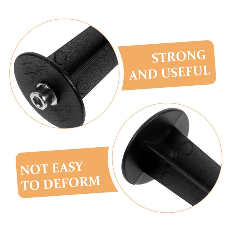 Totority 4Pcs Ground Stakes for Outdoor Lights Durable Replacement Stakes
