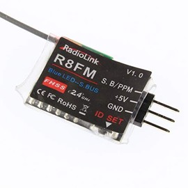 Radio link R8FM 2.4GHz 8-Channel Mini Receiver