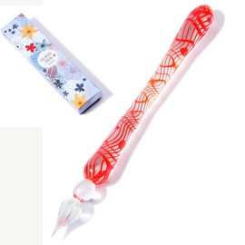 Tegning Glass Pen with Protective Case, Japanese Brand, Sophisticated, Original Design and Comfortable Weight for Ease of Writing